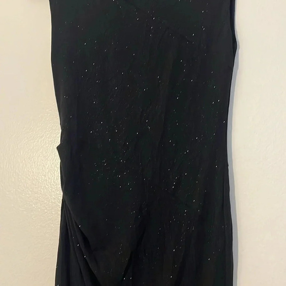 Alice + Olivia | Sparkle Black Bodycon dress Women size 6 wedding guest cocktail - Picture 4 of 10